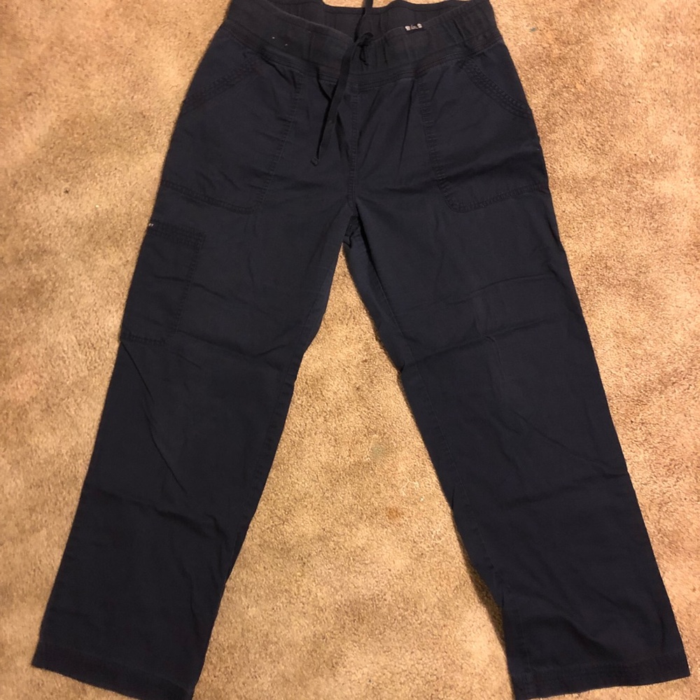 koi navy scrub pants